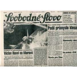 Svobodné slovo (21.9.1993) - noviny