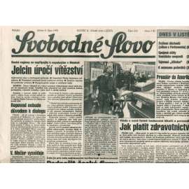 Svobodné slovo (6.10.1993) - noviny