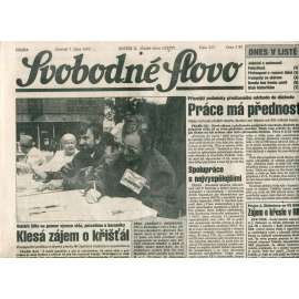 Svobodné slovo (7.10.1993) - noviny