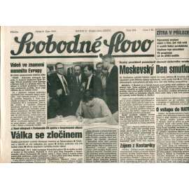 Svobodné slovo (8.10.1993) - noviny