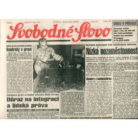 Svobodné slovo (9.10.1993) - noviny