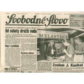 Svobodné slovo (14.5.1993) - noviny