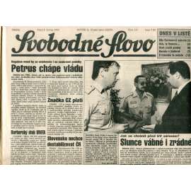 Svobodné slovo (8.6.1993) - noviny