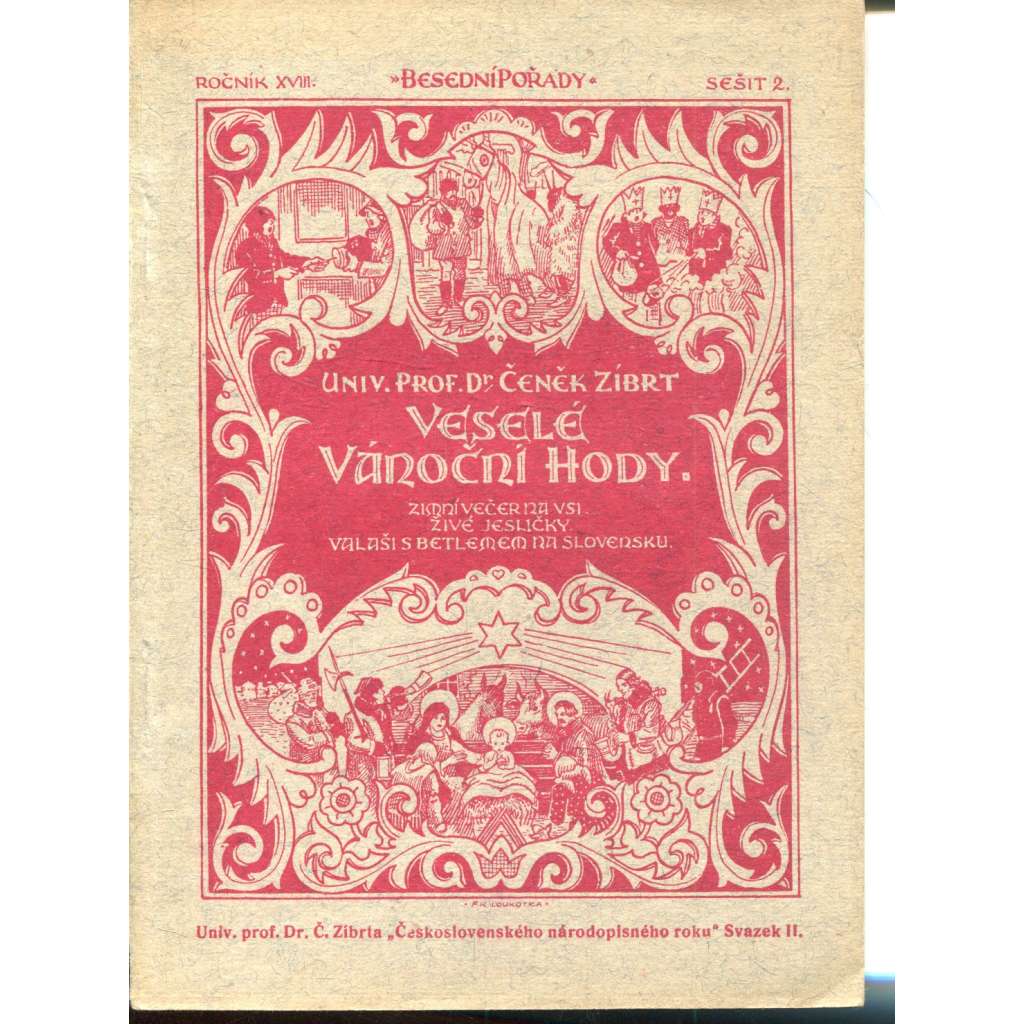 Veselé vánoční hody (podpis Čeněk Zíbrt) - divadlo Veselé vánoční hody (podpis Čeněk Zíbrt) - divadlo