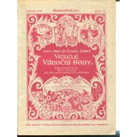 Veselé vánoční hody (podpis Čeněk Zíbrt) - divadlo Veselé vánoční hody (podpis Čeněk Zíbrt) - divadlo