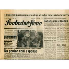 Svobodné slovo (30.9.1991) - noviny
