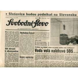 Svobodné slovo (2.8.1991) - noviny