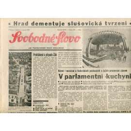 Svobodné slovo (3.8.1991) - noviny