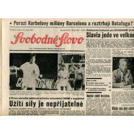 Svobodné slovo (10.8.1991) - noviny