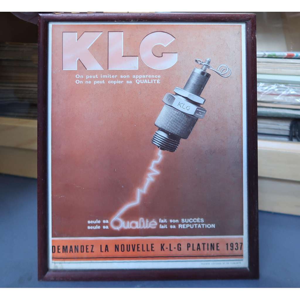 KLG, reklamní plakát HOL