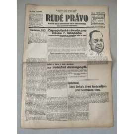 Rudé právo (10.10.1929) - 1. republika, staré noviny
