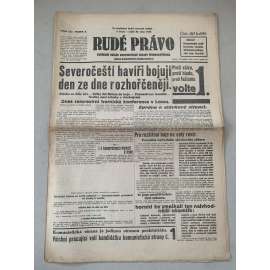 Rudé právo (20.10.1929) - 1. republika, staré noviny
