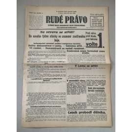 Rudé právo (22.10.1929) - 1. republika, staré noviny
