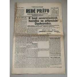 Rudé právo (31.10.1929) - 1. republika, staré noviny