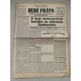 Rudé právo (31.10.1929) - 1. republika, staré noviny