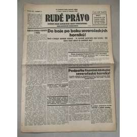 Rudé právo (2.11.1929) - 1. republika, staré noviny