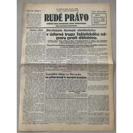 Rudé právo (23.11.1929) - 1. republika, staré noviny