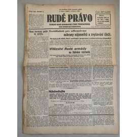 Rudé právo (1.12.1929) - 1. republika, staré noviny
