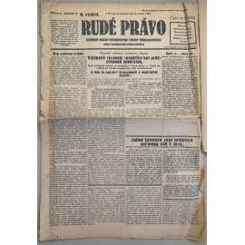 Rudé právo (2.1.1929) - 1. republika, staré noviny