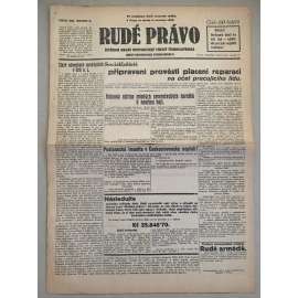 Rudé právo (4.12.1929) - 1. republika, staré noviny