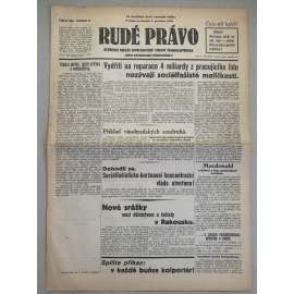 Rudé právo (5.12.1929) - 1. republika, staré noviny