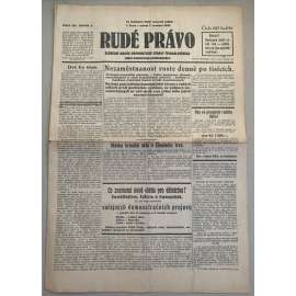 Rudé právo (7.12.1929) - 1. republika, staré noviny