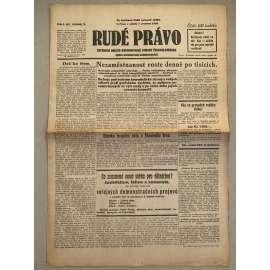 Rudé právo (7.12.1929) - 1. republika, staré noviny