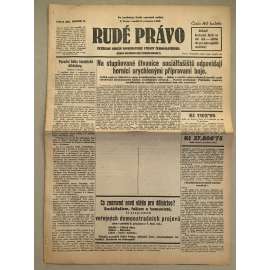 Rudé právo (8.12.1929) - 1. republika, staré noviny
