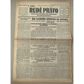 Rudé právo (7.2.1929) - 1. republika, staré noviny