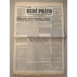 Rudé právo (19.2.1929) - 1. republika, staré noviny Rudé právo (19.2.1929) - 1. republika, staré noviny