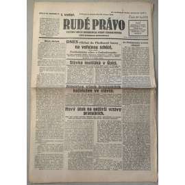 Rudé právo (20.2.1929) - 1. republika, staré noviny Rudé právo (20.2.1929) - 1. republika, staré noviny