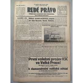 Rudé právo (5.10.1929) - 1. republika, staré noviny