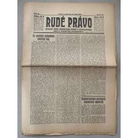 Rudé právo (17.1.1926) - 1. republika, staré noviny