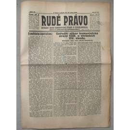 Rudé právo (16.1.1926) - 1. republika, staré noviny