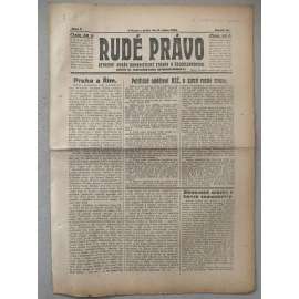 Rudé právo (8.1.1926) - 1. republika, staré noviny