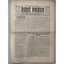 Rudé právo (2.1.1926) - 1. republika, staré noviny