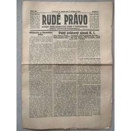 Rudé právo (2.7.1924) - 1. republika, staré noviny