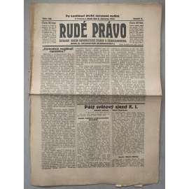 Rudé právo (8.7.1924) - 1. republika, staré noviny