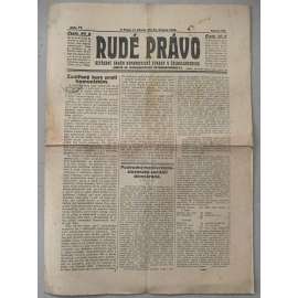 Rudé právo (31.3.1926) - 1. republika, staré noviny
