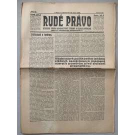 Rudé právo (18.2.1926) - 1. republika, staré noviny