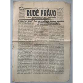 Rudé právo (13.2.1926) - 1. republika, staré noviny