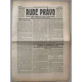 Rudé právo (14.2.1926) - 1. republika, staré noviny