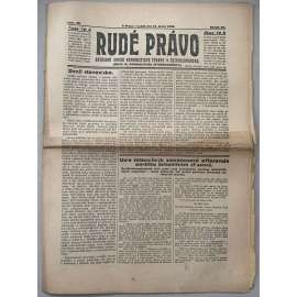 Rudé právo (14.2.1926) - 1. republika, staré noviny