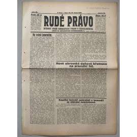 Rudé právo (16.2.1926) - 1. republika, staré noviny