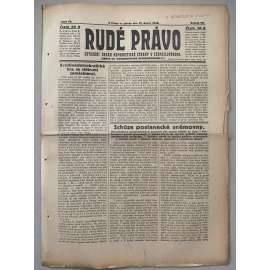 Rudé právo (17.2.1926) - 1. republika, staré noviny