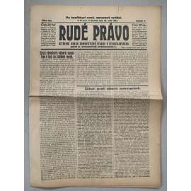 Rudé právo (25.9.1924) - 1. republika, staré noviny