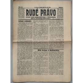 Rudé právo (26.9.1924) - 1. republika, staré noviny