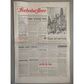 Svobodné slovo (13.6.1992) - staré noviny