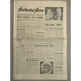 Svobodné slovo (10.6.1992) - staré noviny