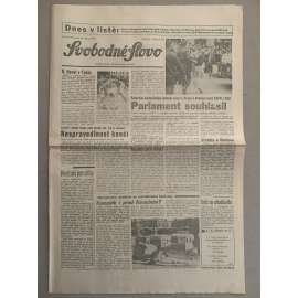 Svobodné slovo (23.4.1992) - staré noviny